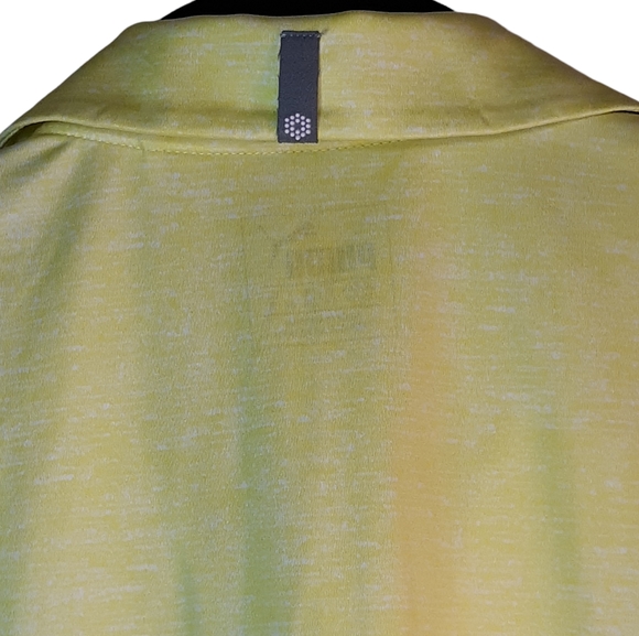 Sleeveless polo, ombre yellow🧾 - Picture 7 of 11